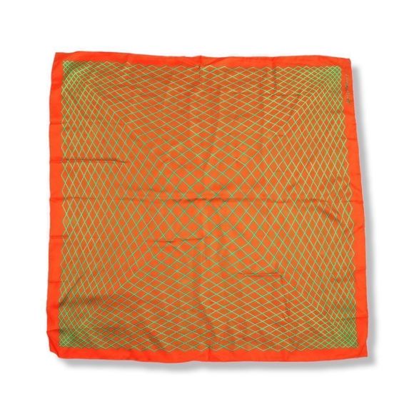 VINTAGE ANUSZKIEWICZ SILK SCARF - Picture 1 of 4